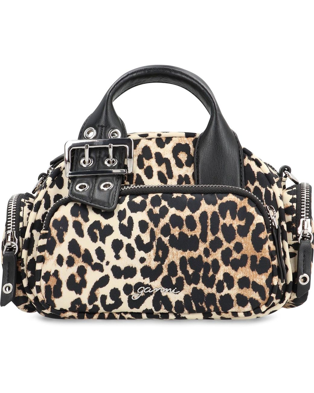 Ganni Multicolor Mini Polochon Handbag