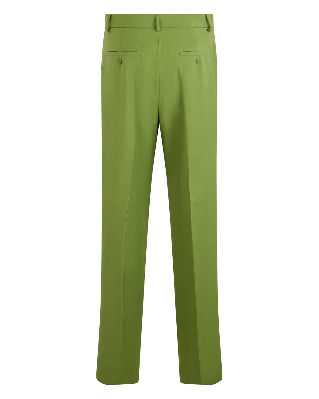 Weekend by Maxmara Green Virgin Wool Pants