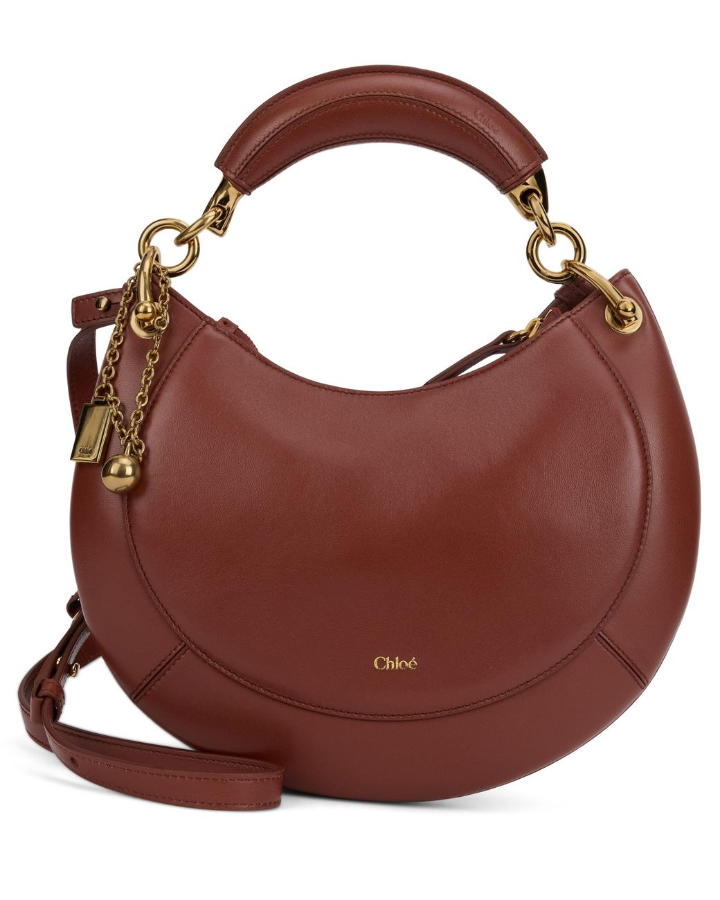 Chloé Brown Shoulder Bag With Strap