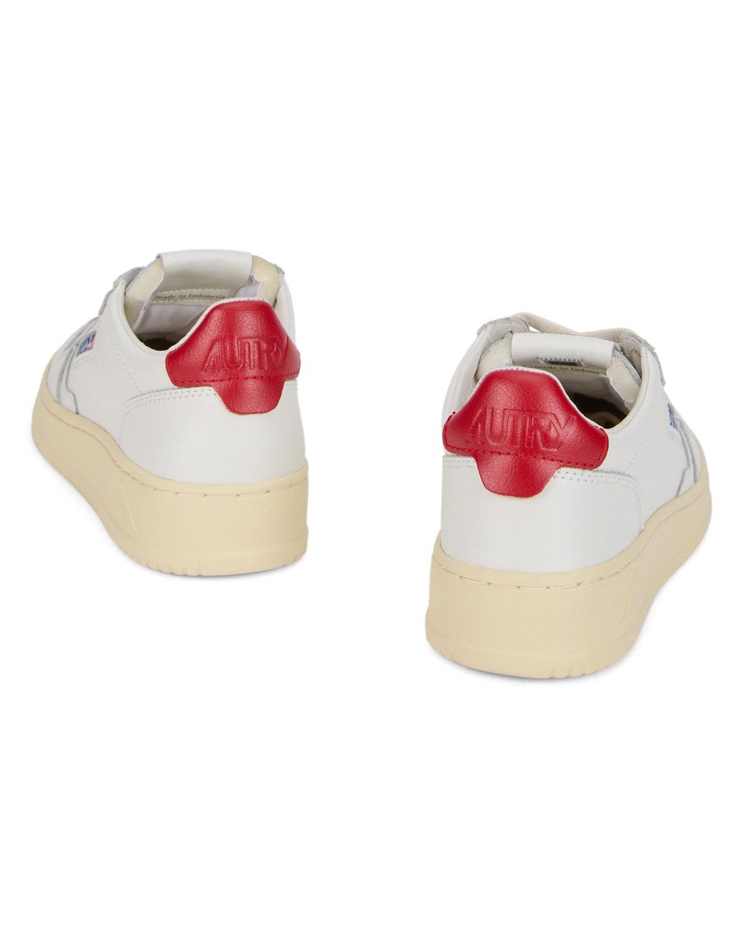 Autry White Sneakers With High Sole
