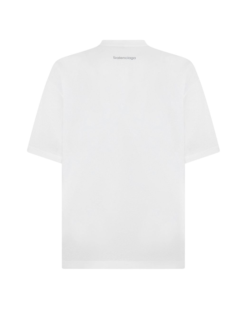 Balenciaga White T-Shirt Cotton T-Shirts for men