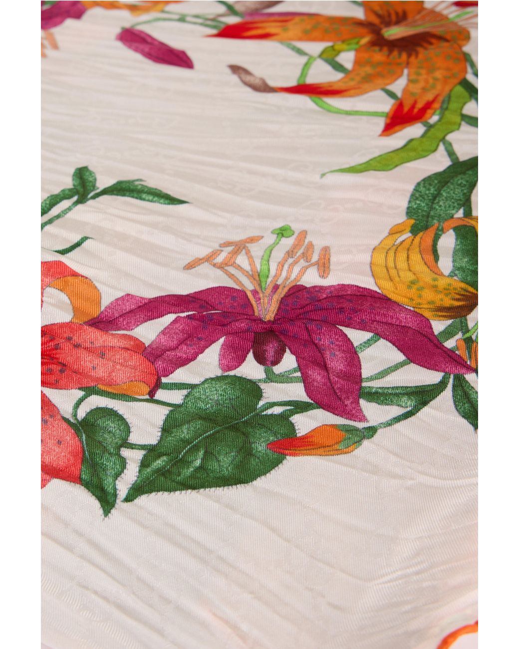 Gucci Multicolor Printed Silk Shawl