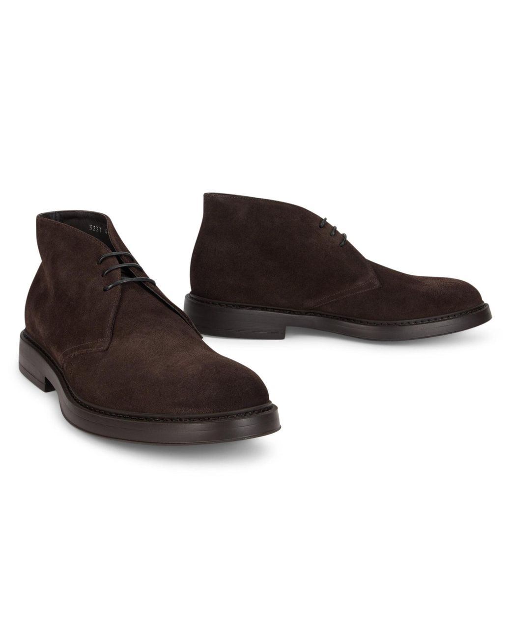 Doucal's Brown Suede Ankle Boots for men