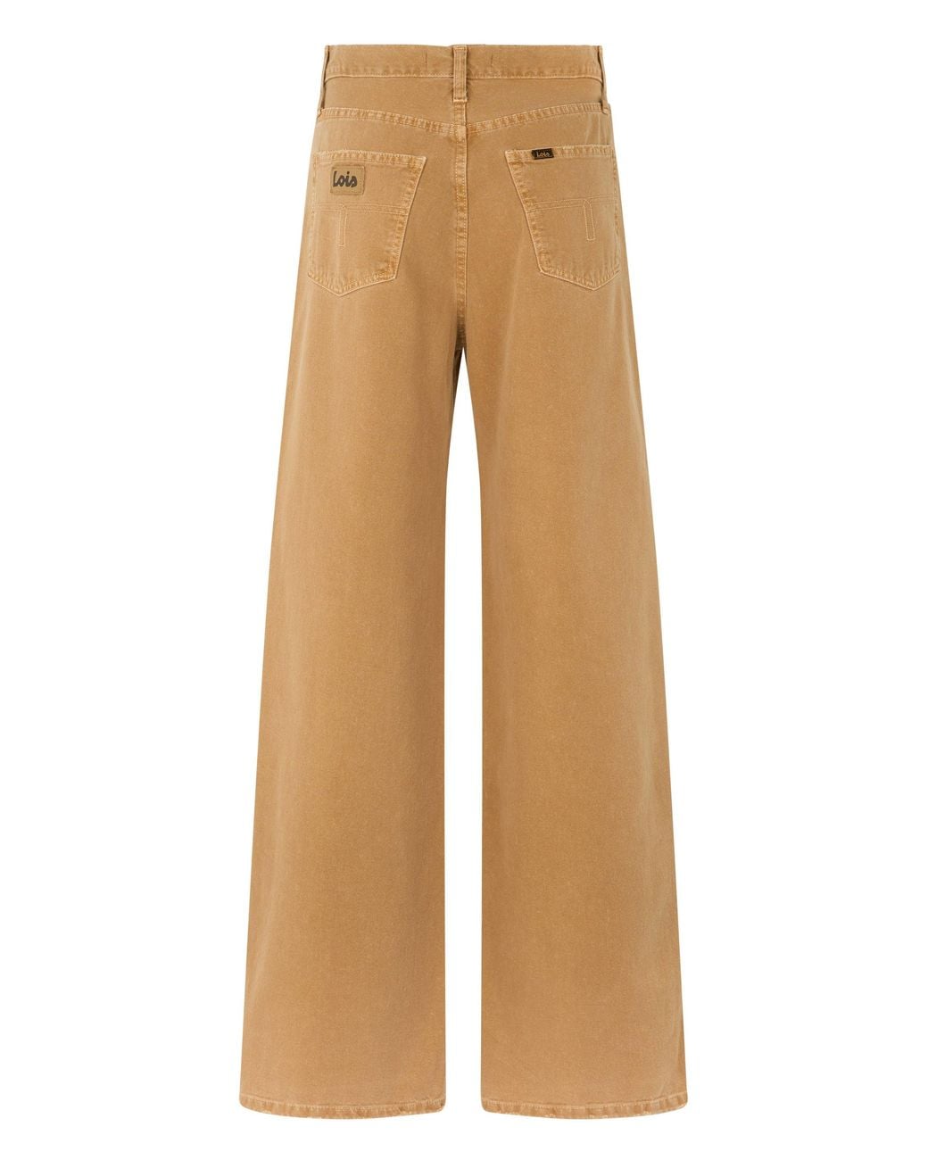 Lois Natural Wide Cotton Jeans
