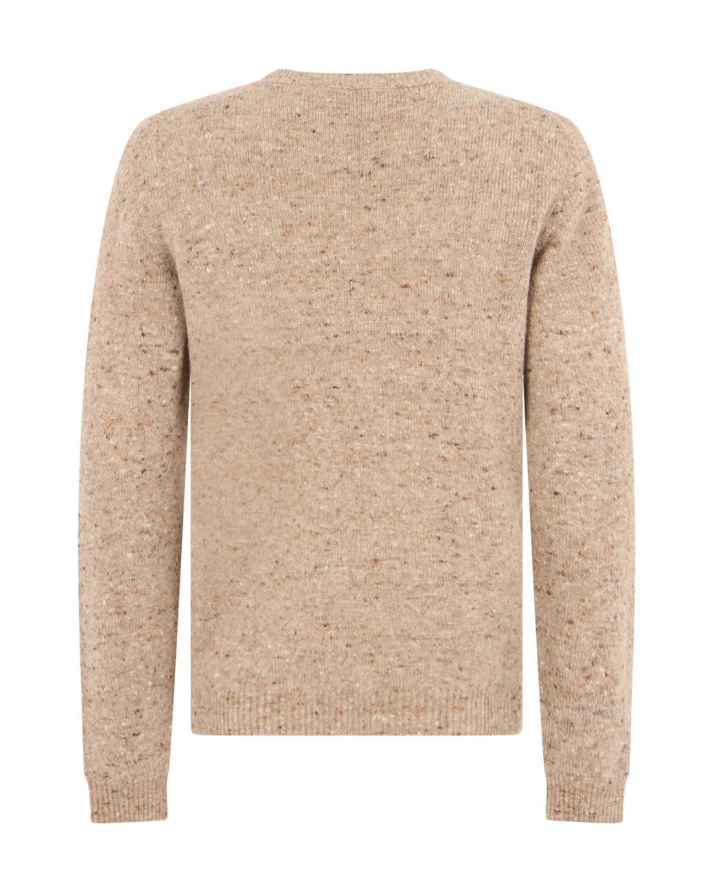 Roberto Collina Natural Crew Neck Sweater for men