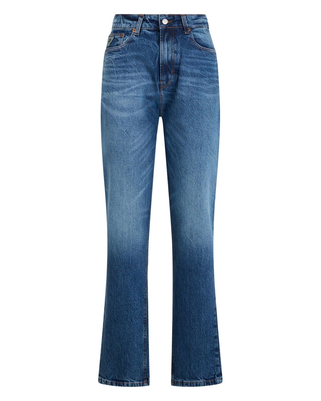Lois Blue Slightly Flared Jeans