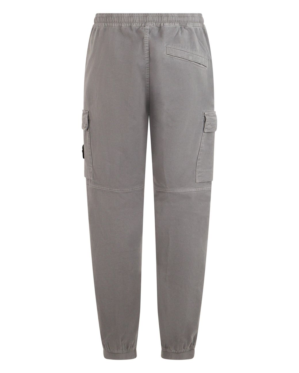 Stone Island Gray Inspired Elastic Waist Sports Pants For for men