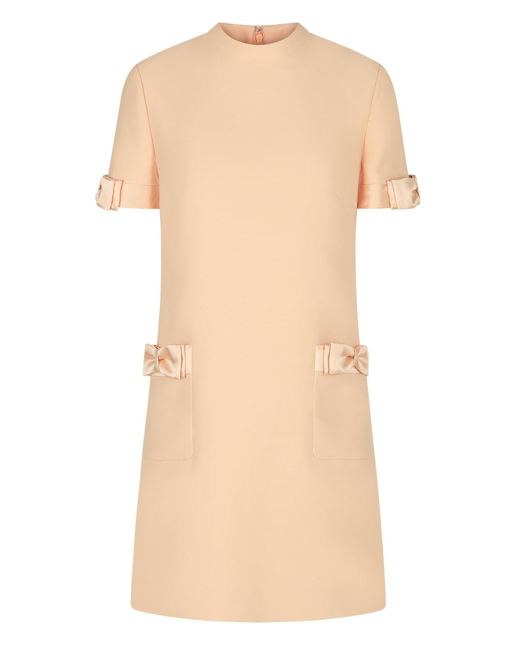 Valentino Garavani Natural Crêpe Couture Dress