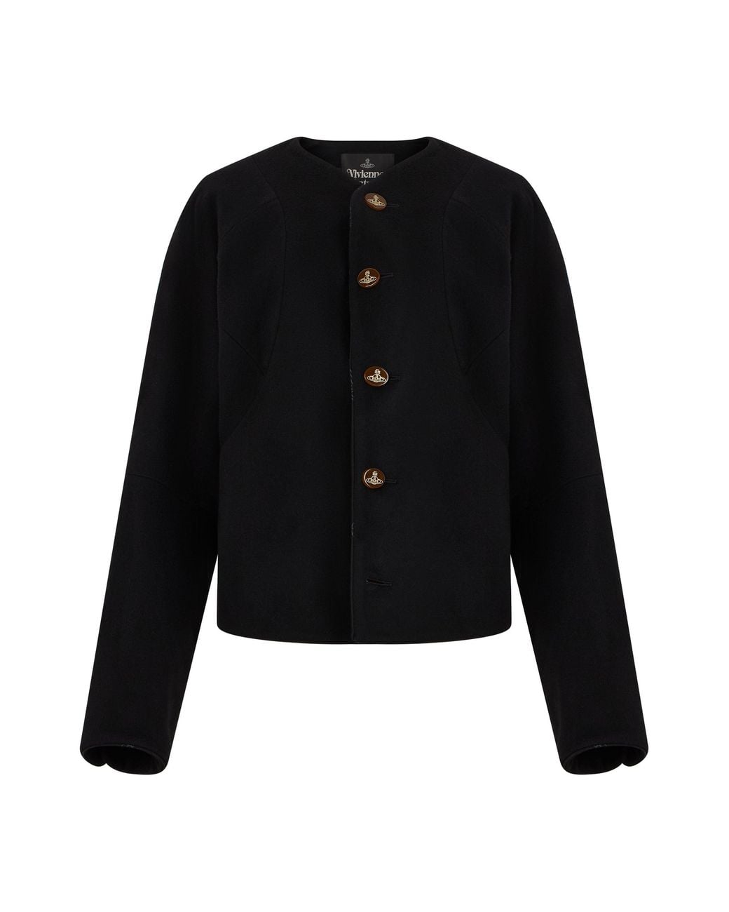 Vivienne Westwood Black Cardigan With Buttons