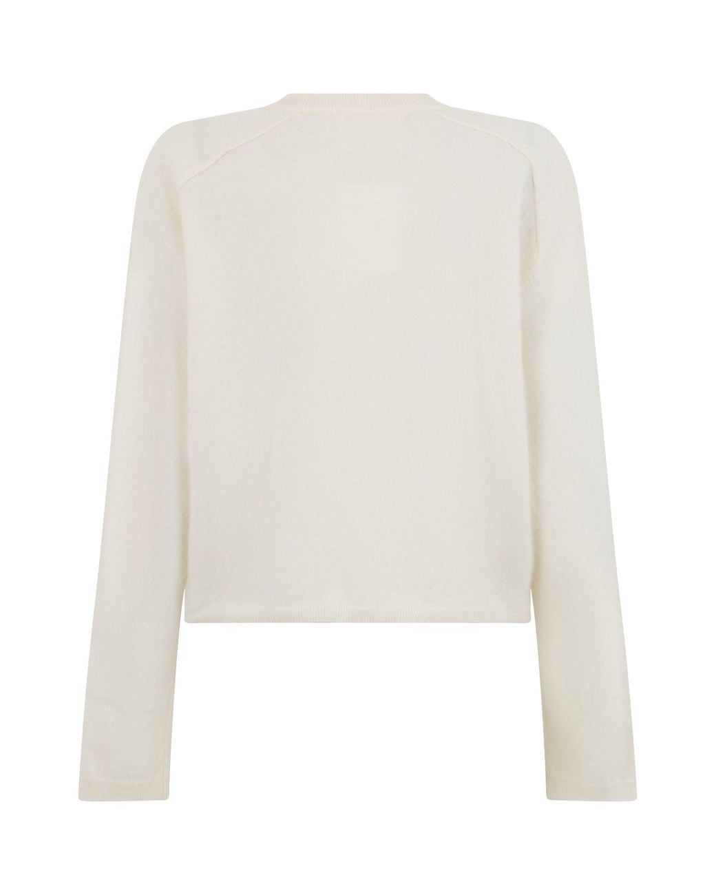 Lisa Yang White Crew Neck Sweater