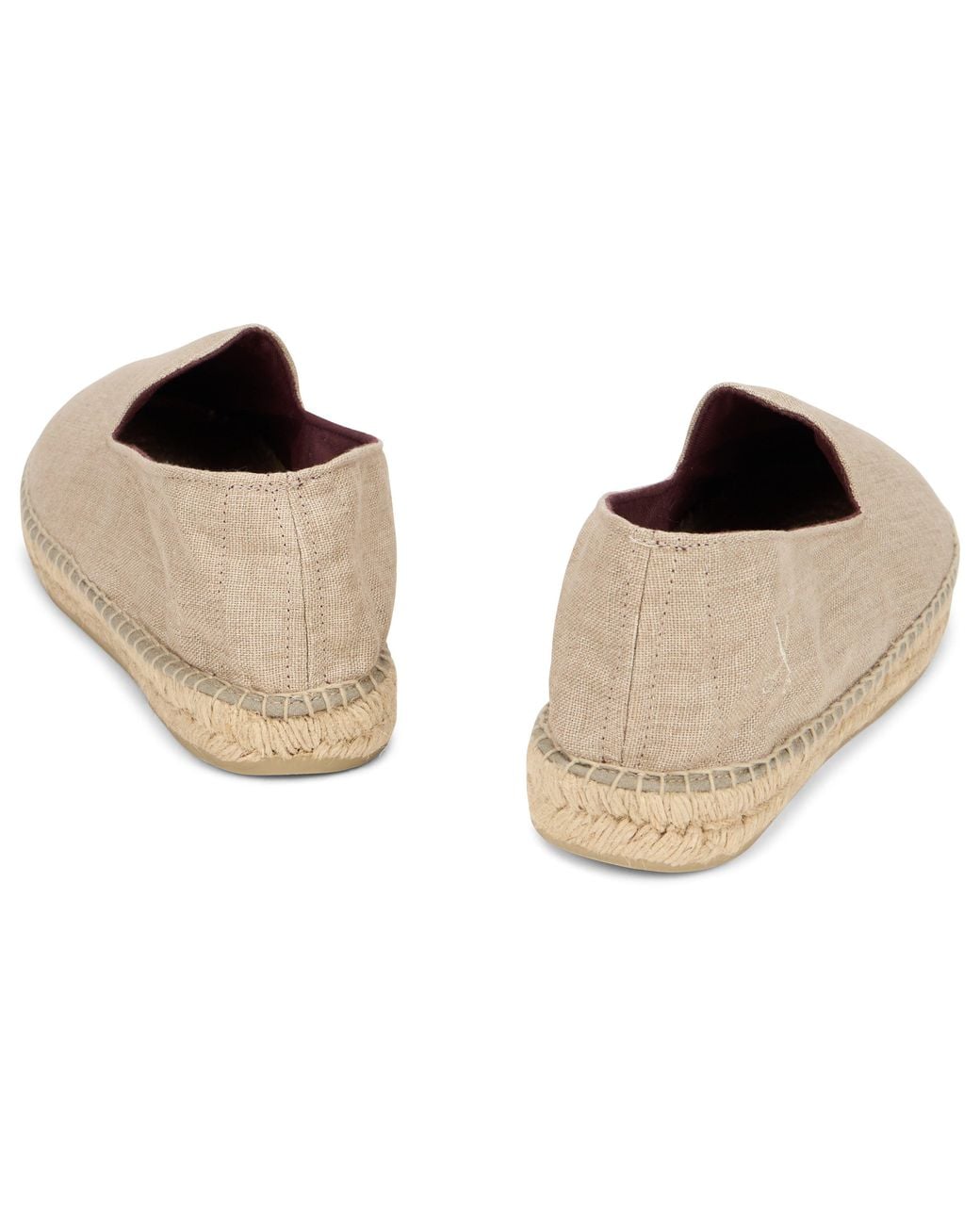 Manebí White Canvas Espadrilles for men