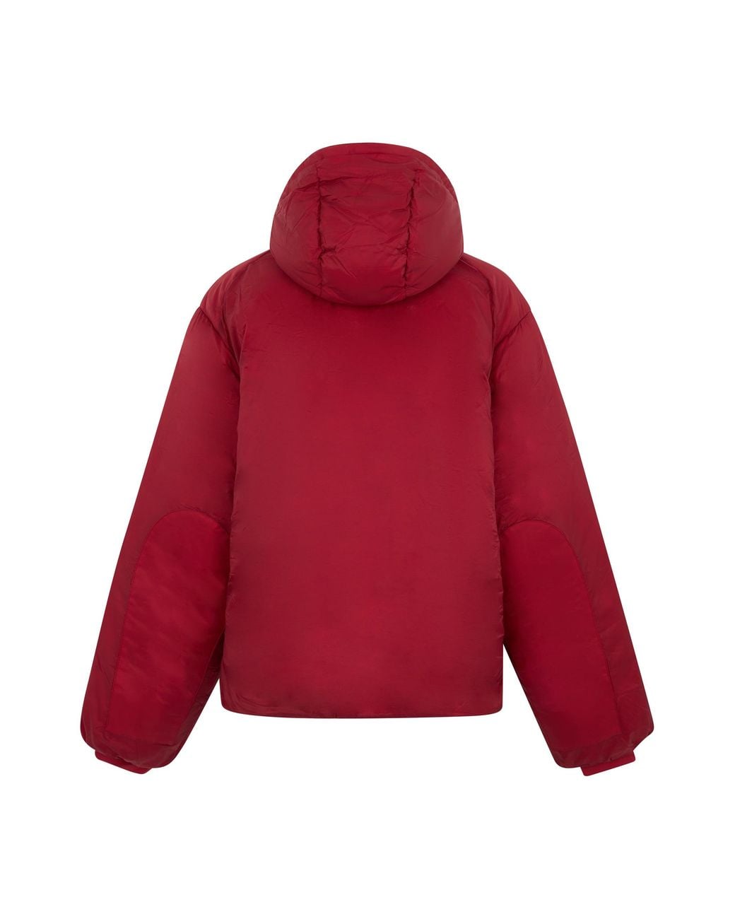 Y-3 Red Jacket With Hood And Zipper for men