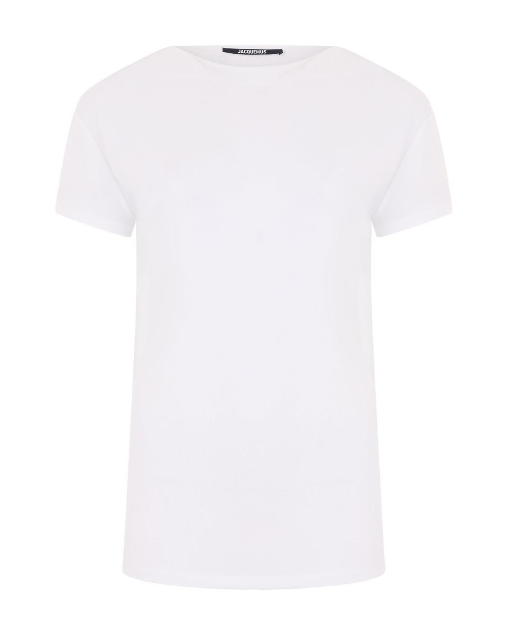 Jacquemus White T-Shirt With Short Sleeves