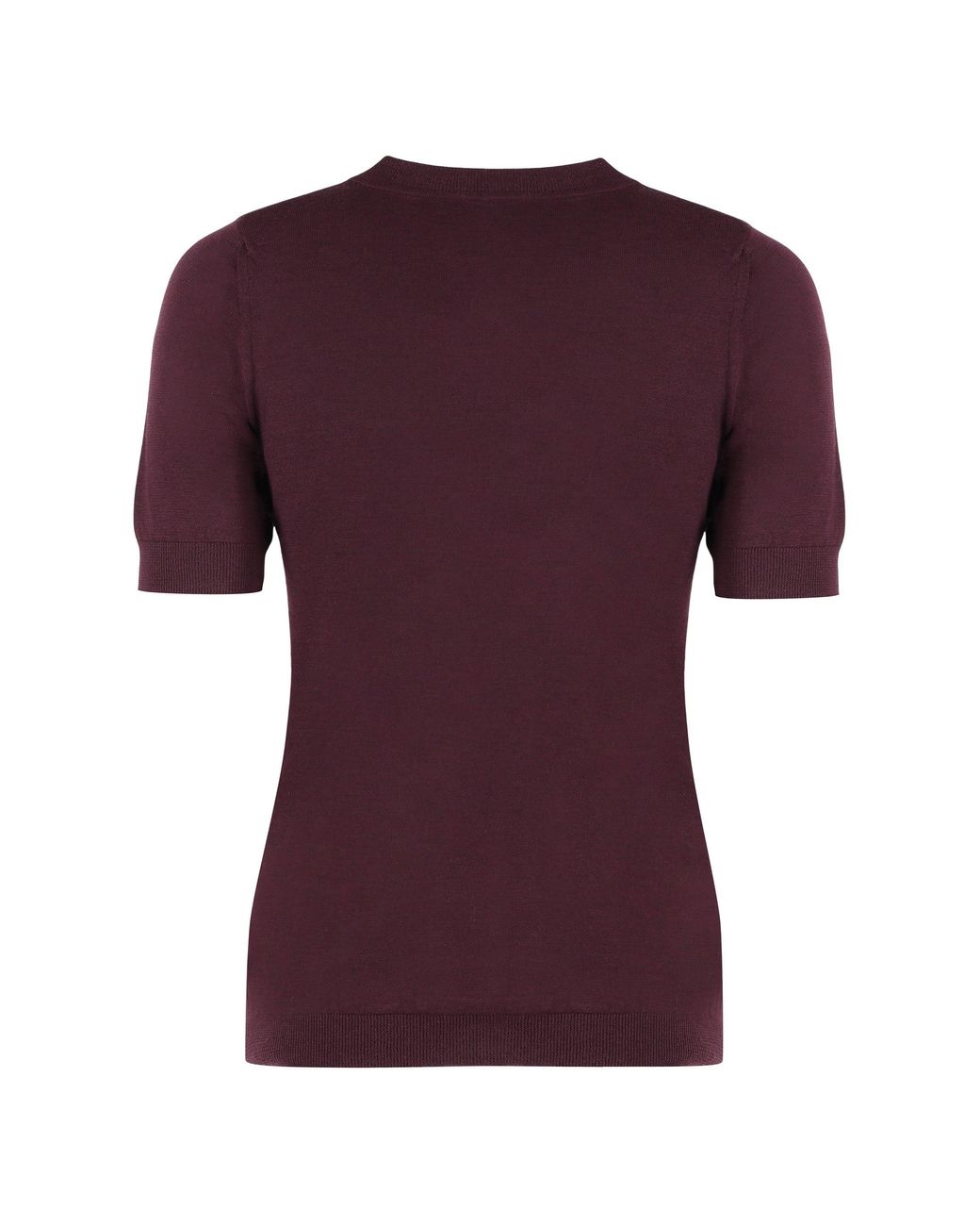 Etro Red Short Sleeve Sweater