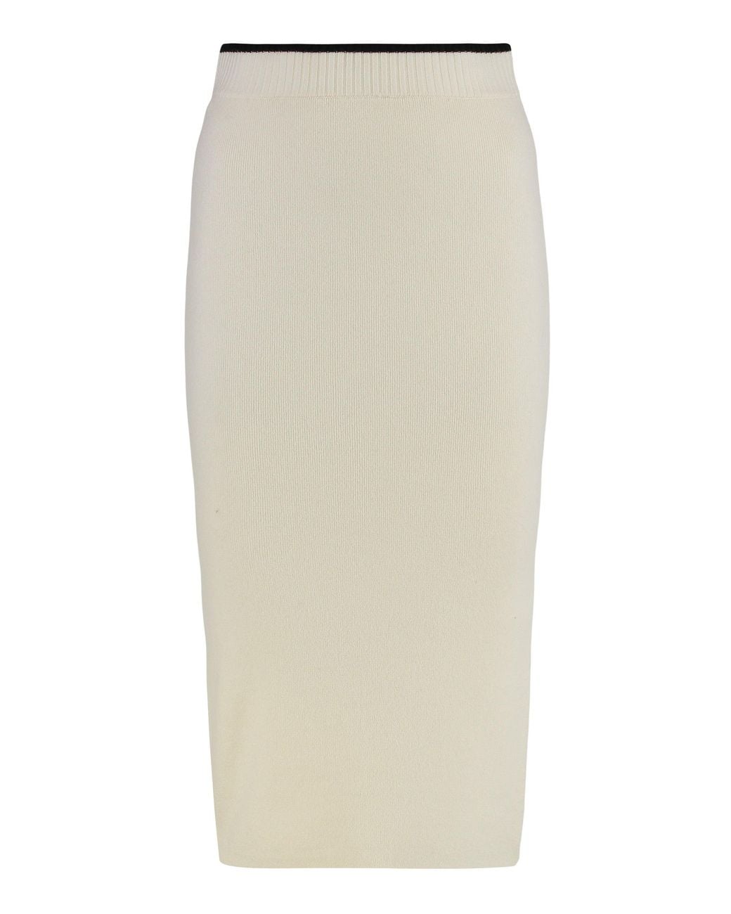 Pinko Natural Skirt Nuova Guinea Wool