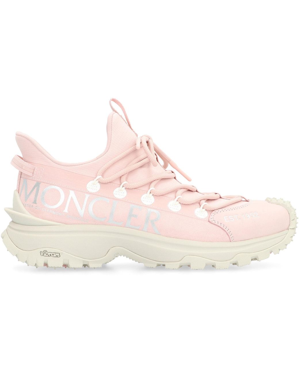 Moncler Pink Trailgrip Lite 2 Sneakers Upper: Polyester Trainers