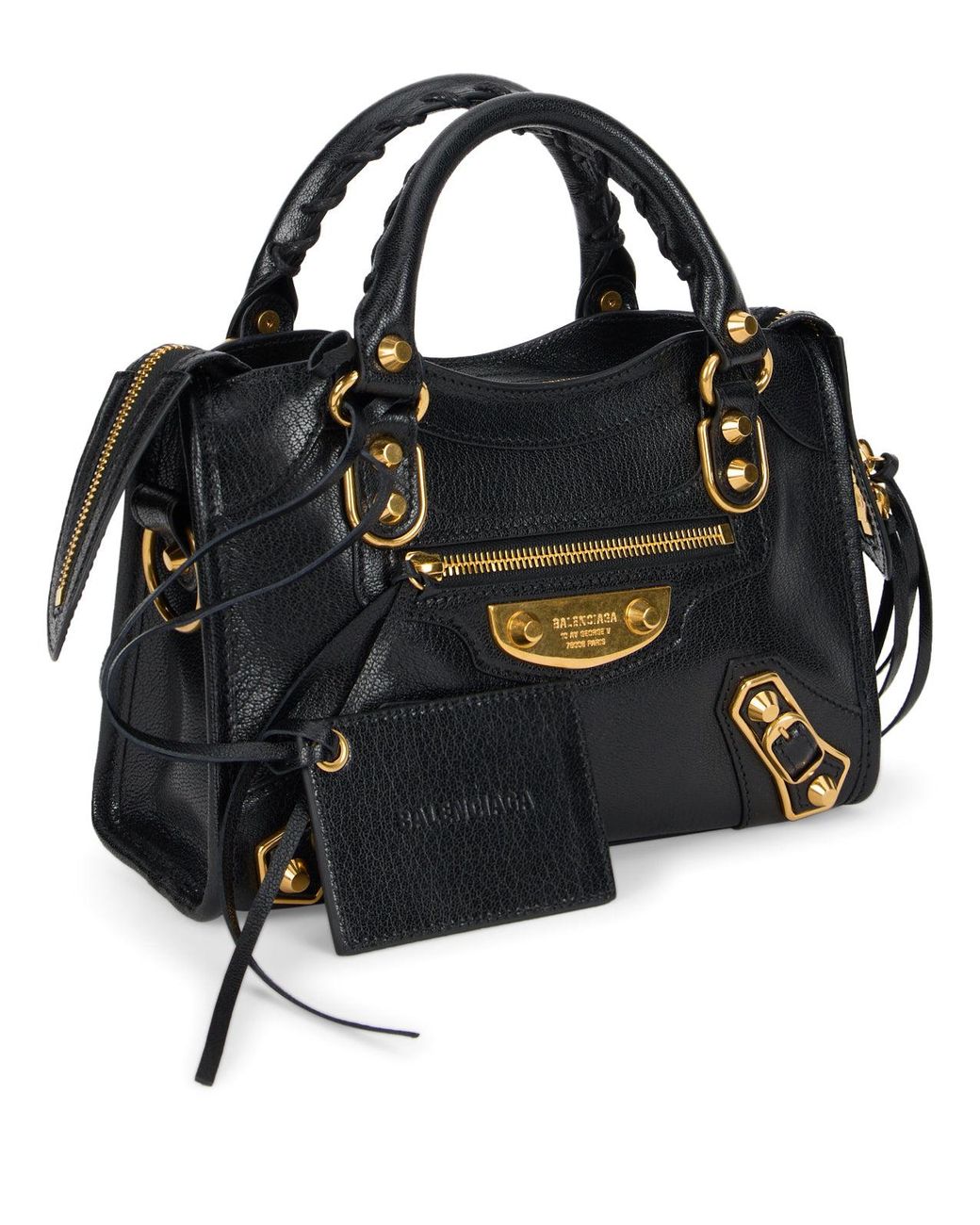 Balenciaga Black Mini City Bag