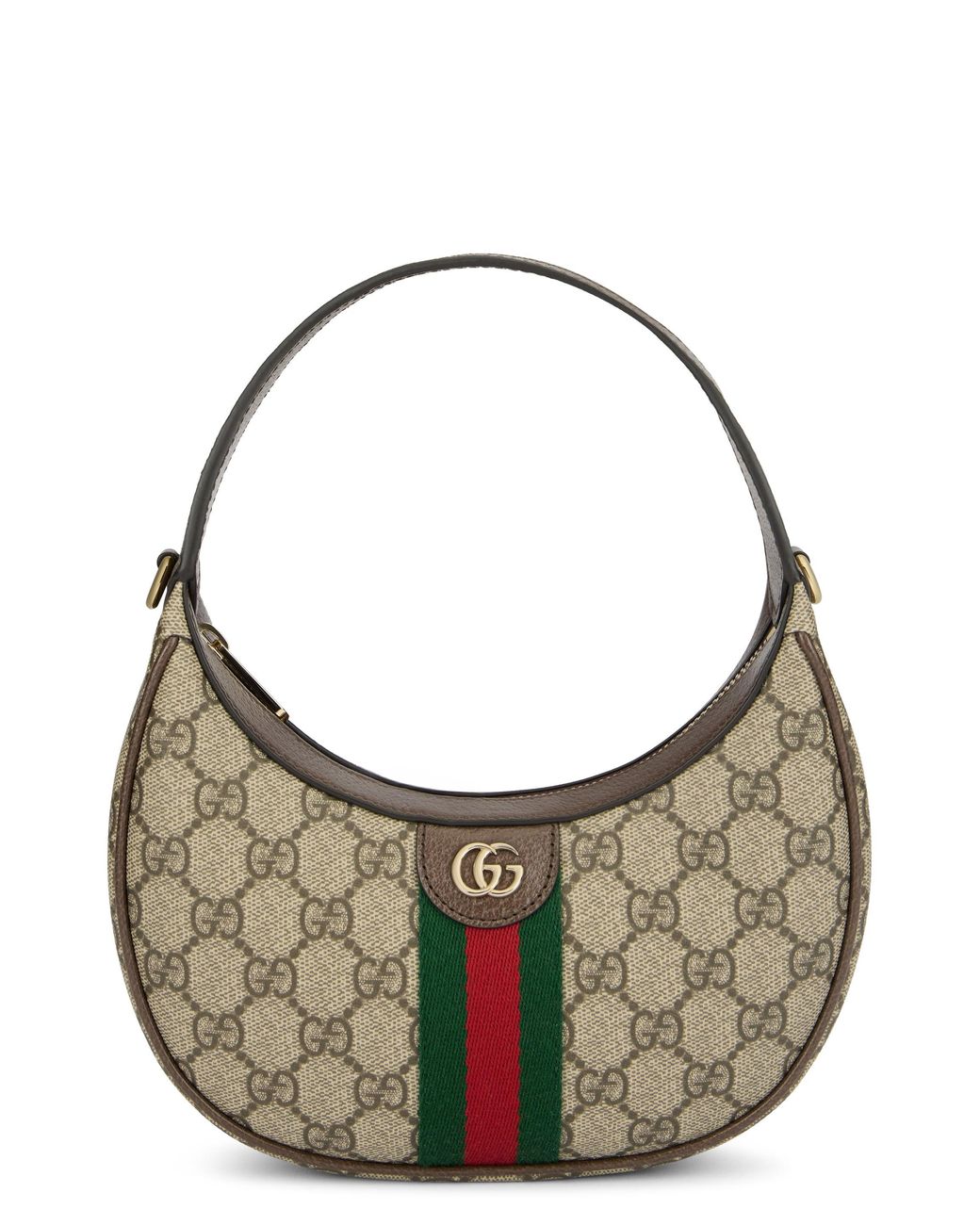 Gucci Gray Ophidia Shoulder Bag Small Size