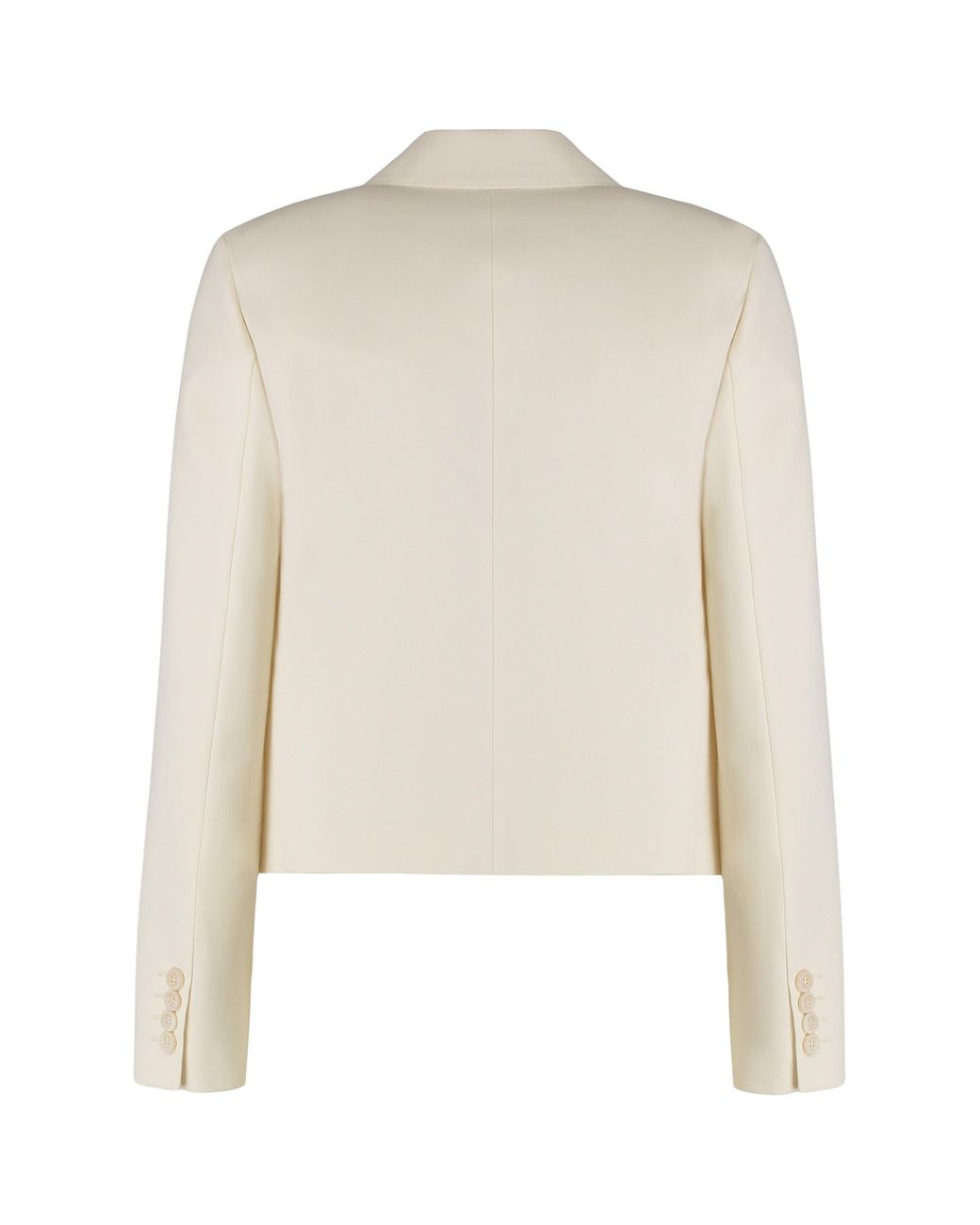 Max Mara White Asturie Cotton Jacket
