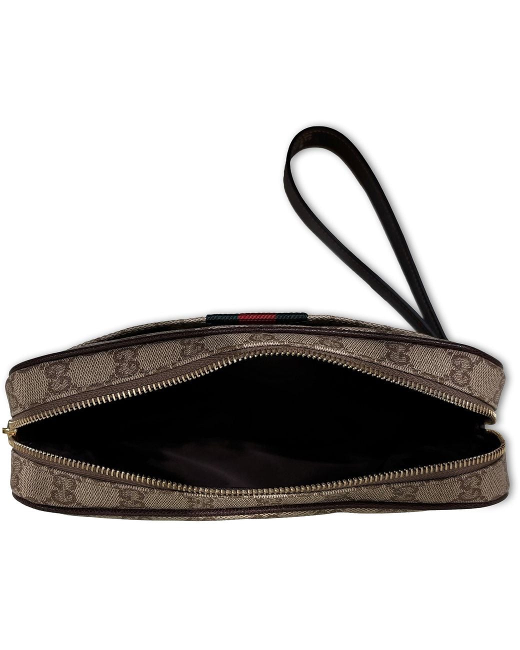 Gucci Brown Beauty Case Monogram for men