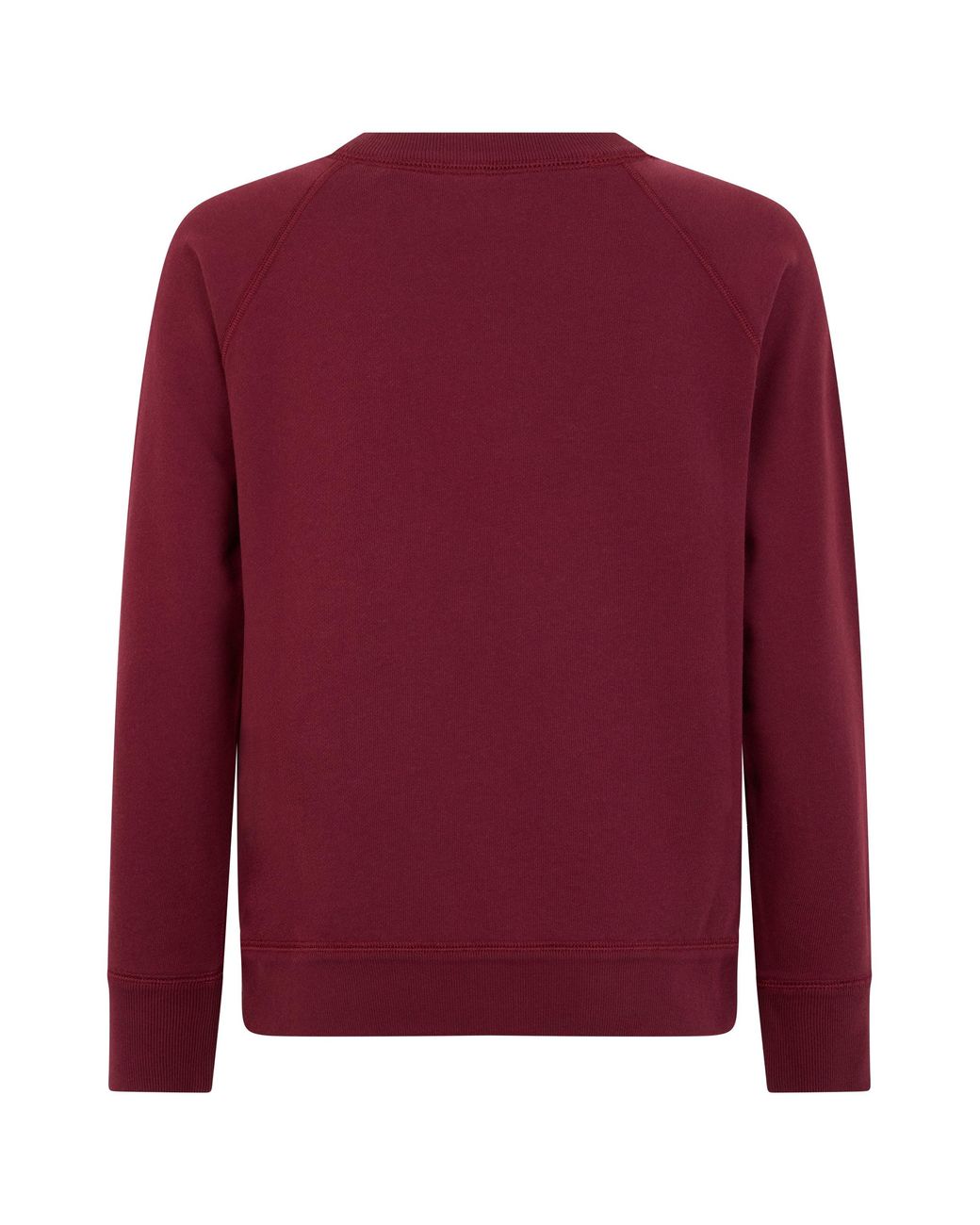 Isabel Marant Red Graphic Hoodie, Burgundy Cotton Sweatshirts