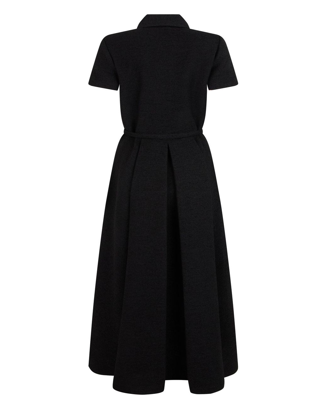 Fendi Black Long Dress With Belt