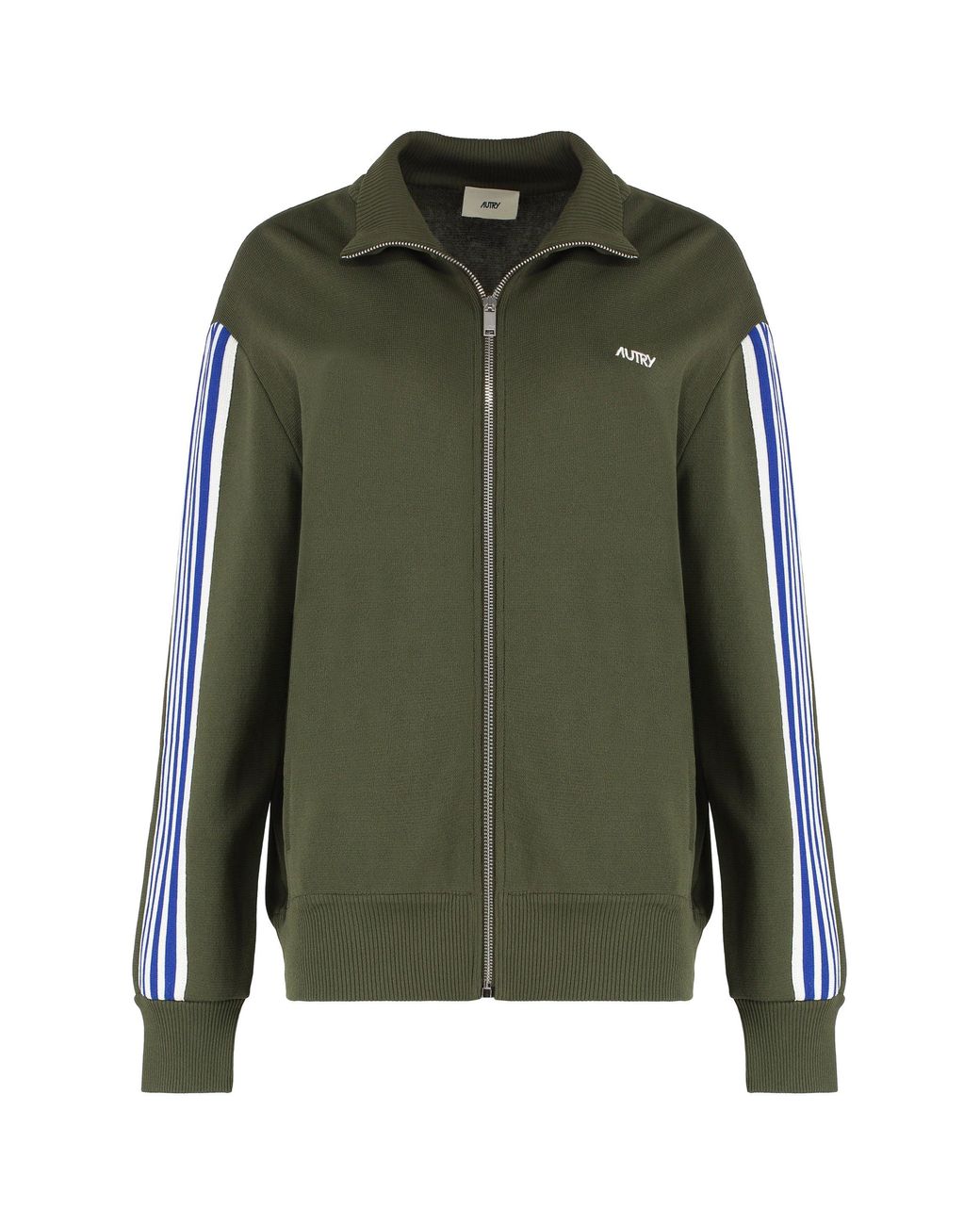 Autry Green Viscose Knit Jacket