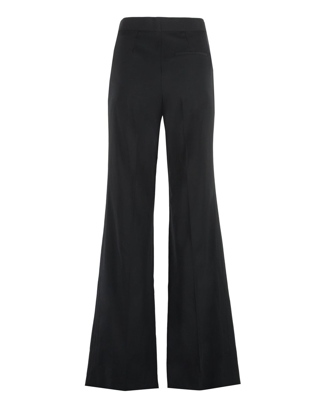 Stella McCartney Black Flared Trousers Wool