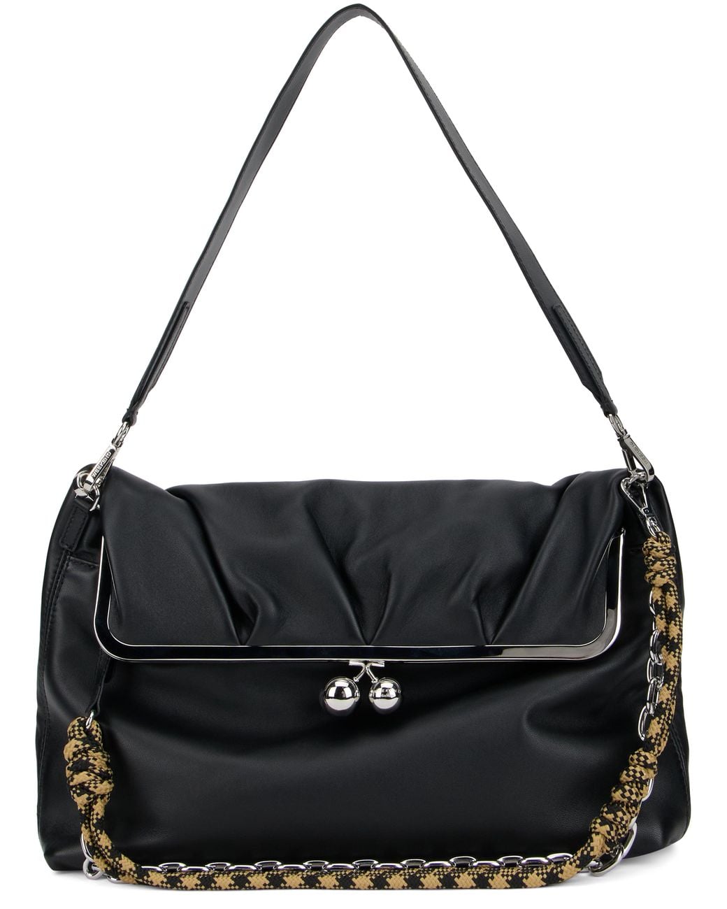 Weekend by Maxmara Black Shoulder Bag Pasticcino