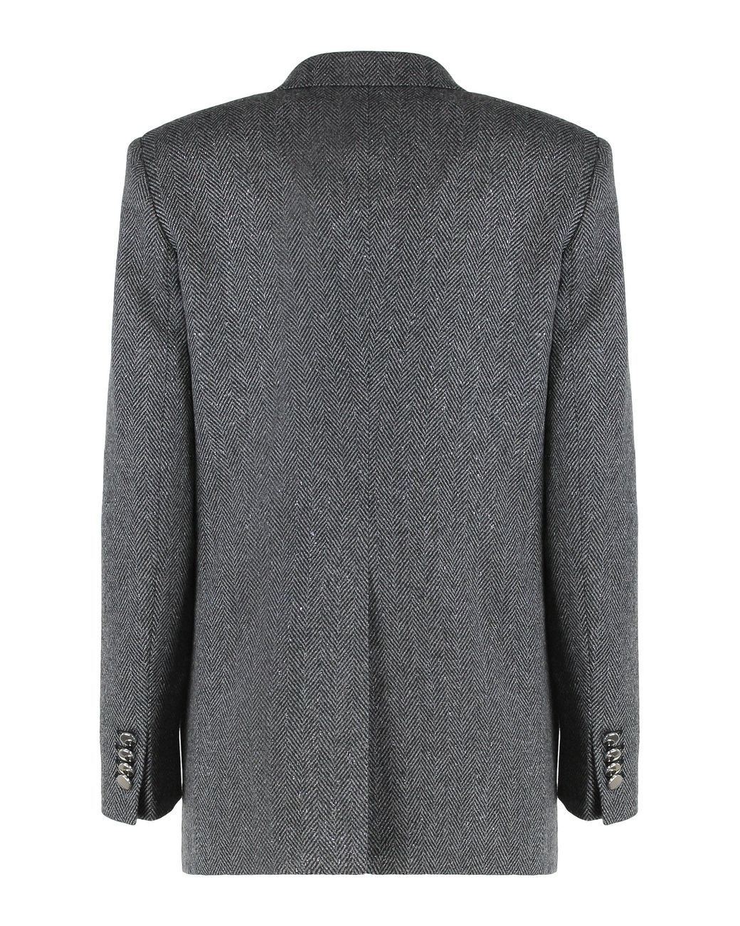 0205 Tagliatore Black Double-Breasted Jacket J-Jasmine