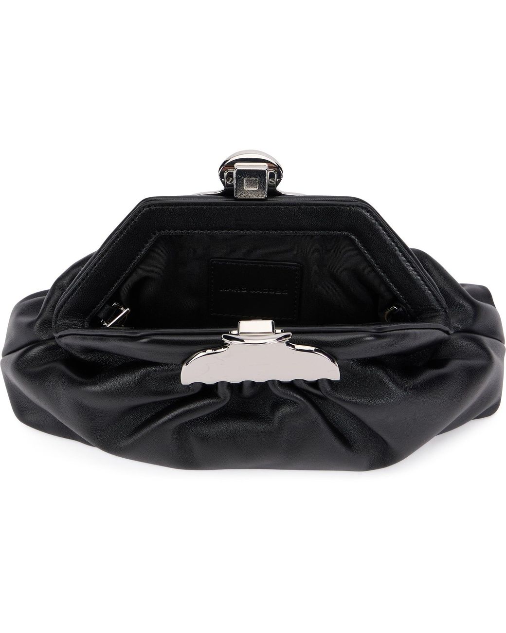 Marc Jacobs Black Small Clutch Claw Clip