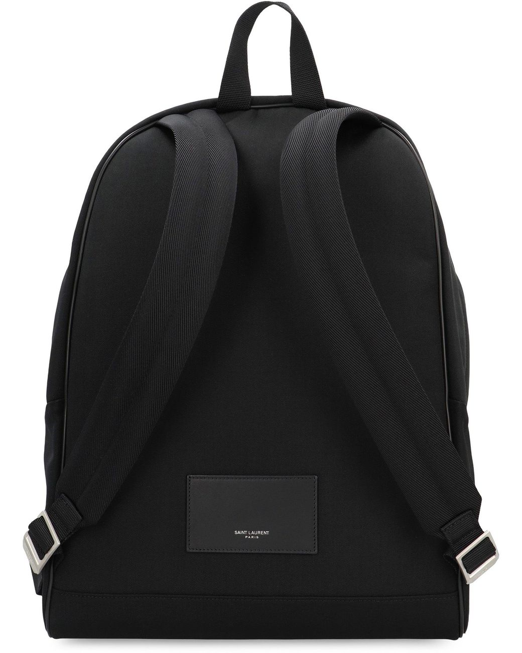Saint Laurent Black City Technical Fabric Backpack for men