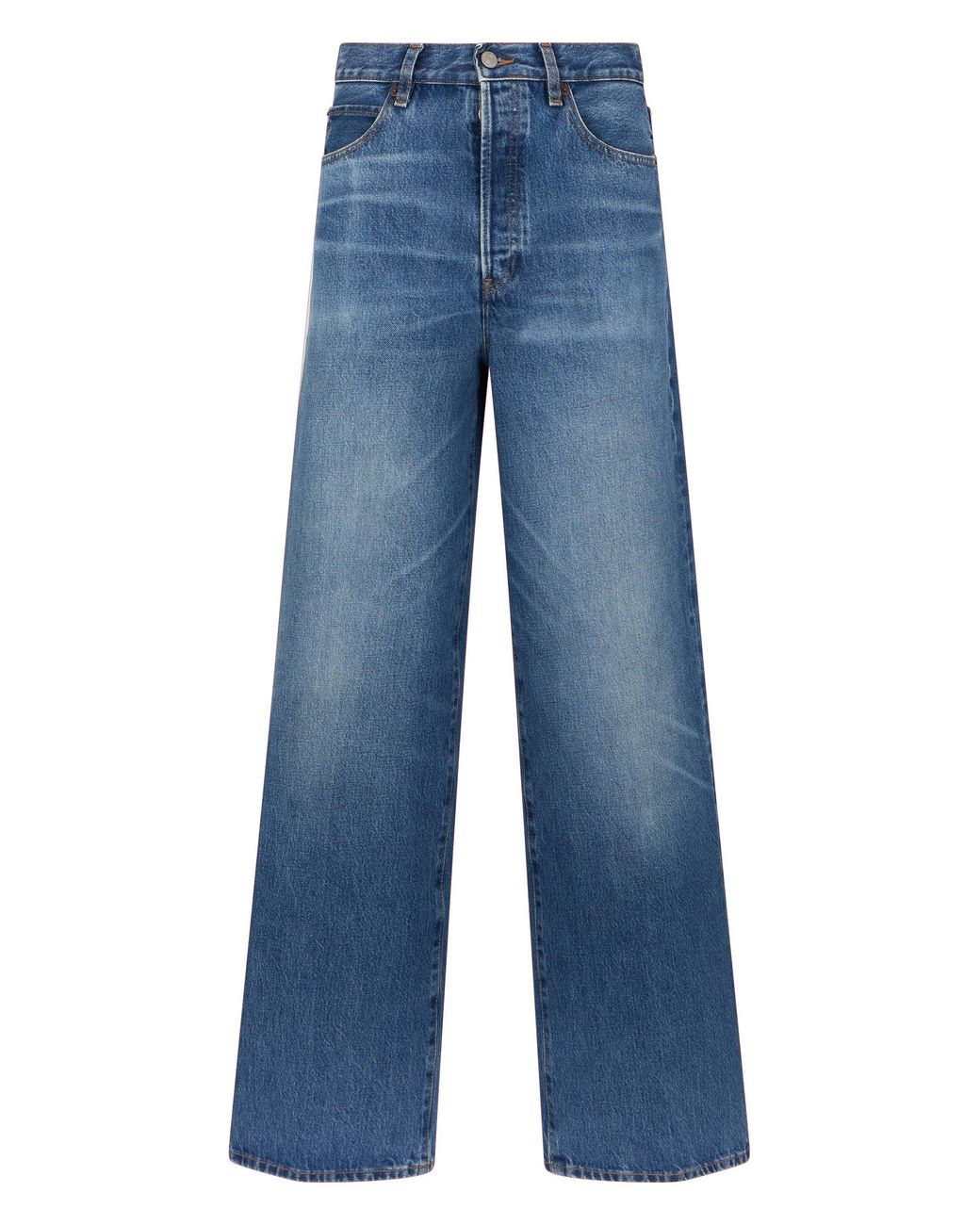 FRAME Blue Cotton Jeans