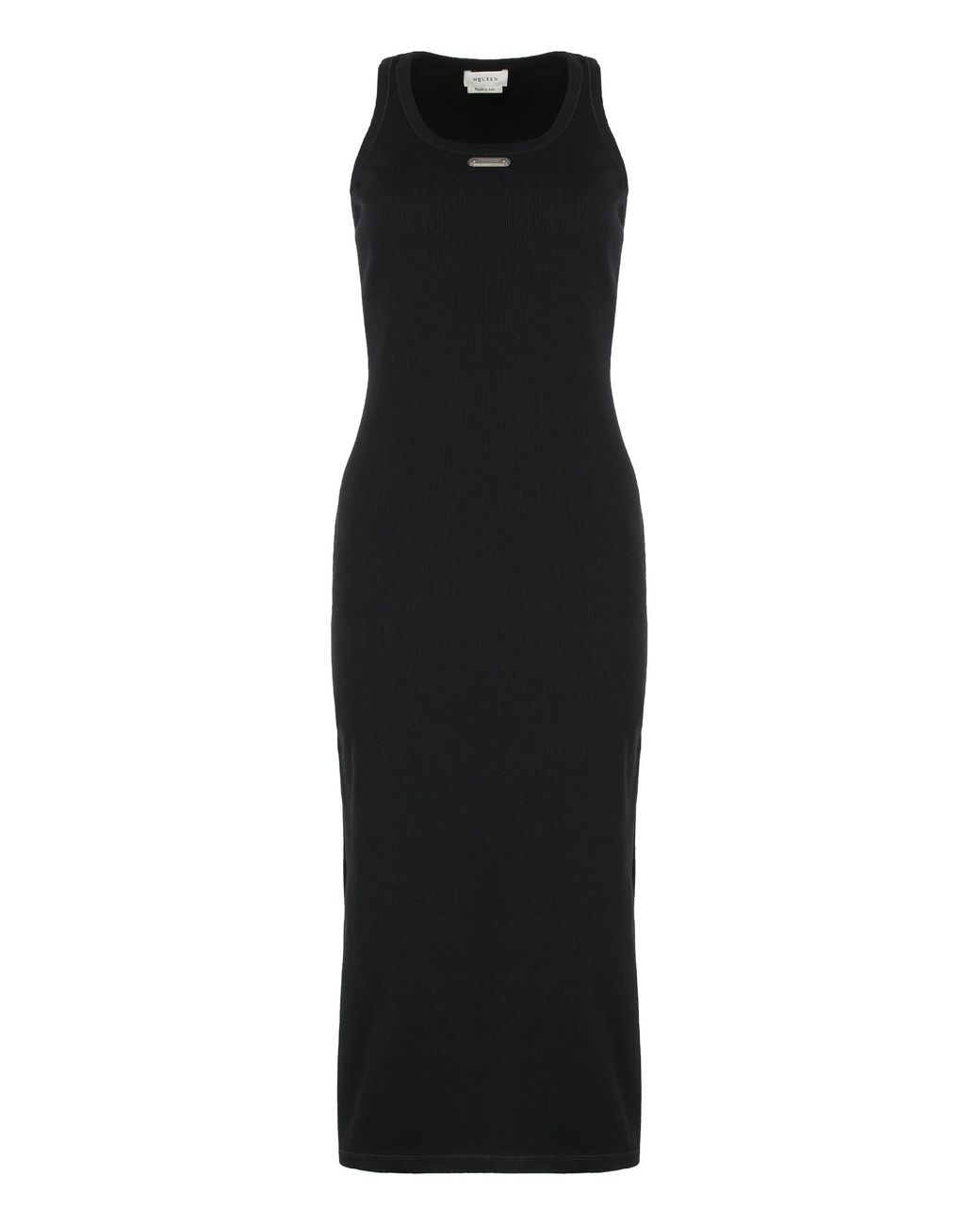 McQueen Black Midi Dress