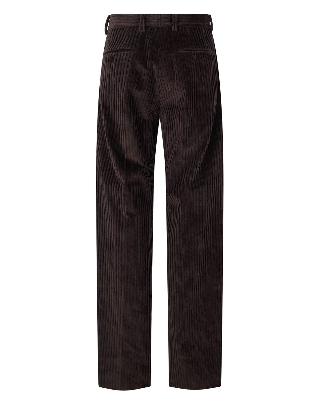 Dolce & Gabbana Black Velvet Trousers for men