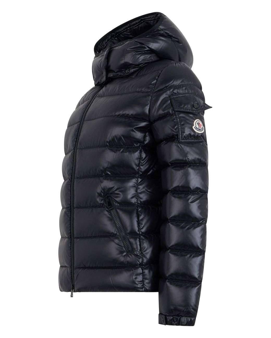 Moncler Black Bady Nylon Puffer Down Jacket For