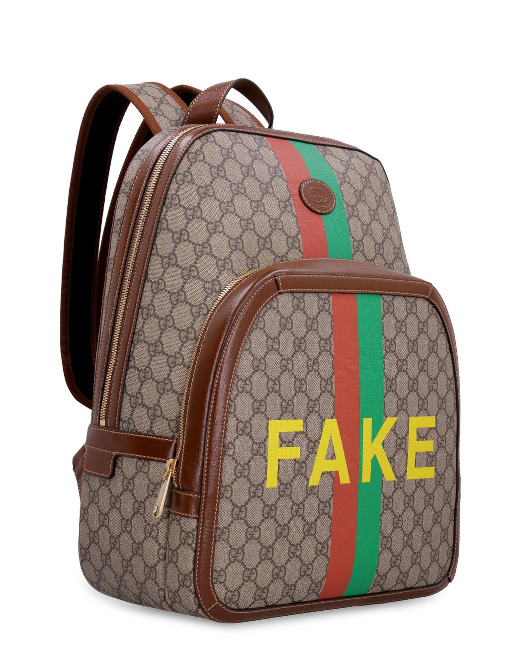 Gucci GG Supreme Fabric Backpack in Beige for - Save 12% -