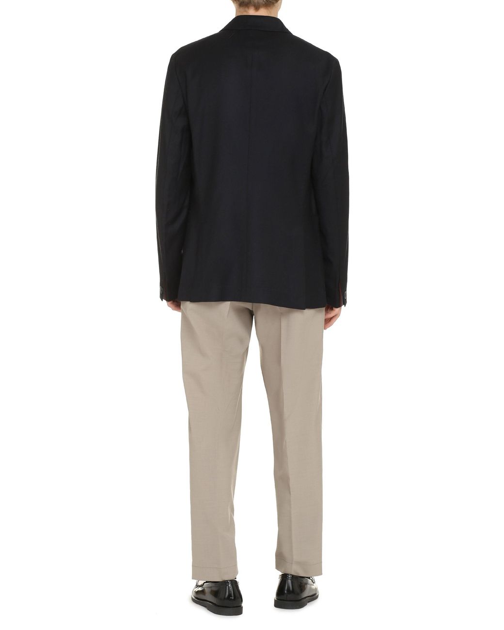 Paul Smith Blue Wool-Cashmere Blend Two-Button Blazer For for men