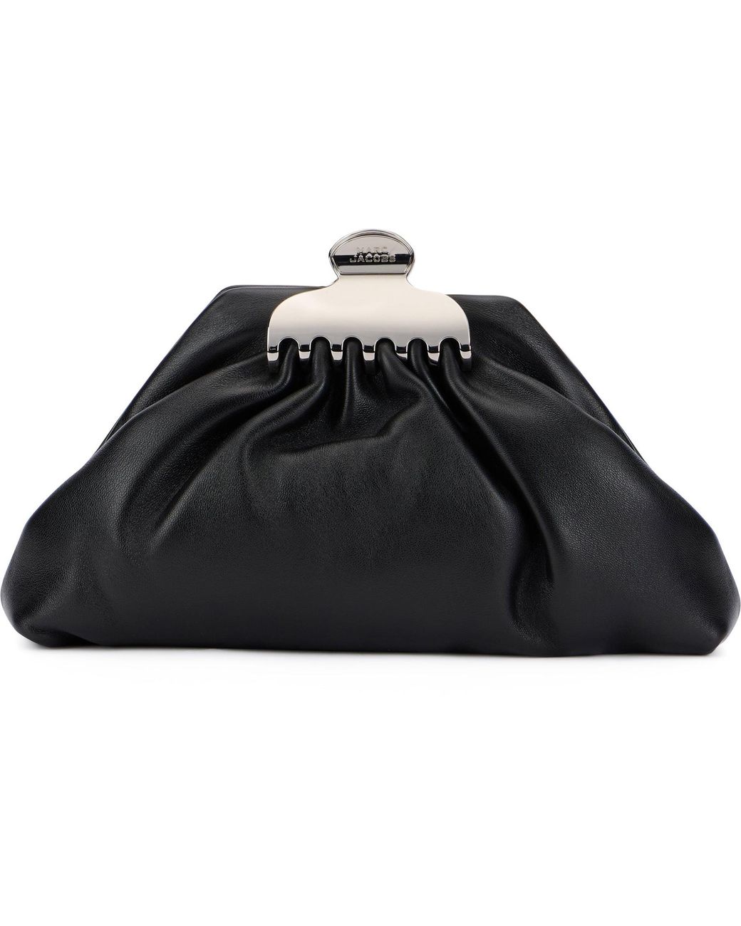 Marc Jacobs Black Small Clutch Claw Clip