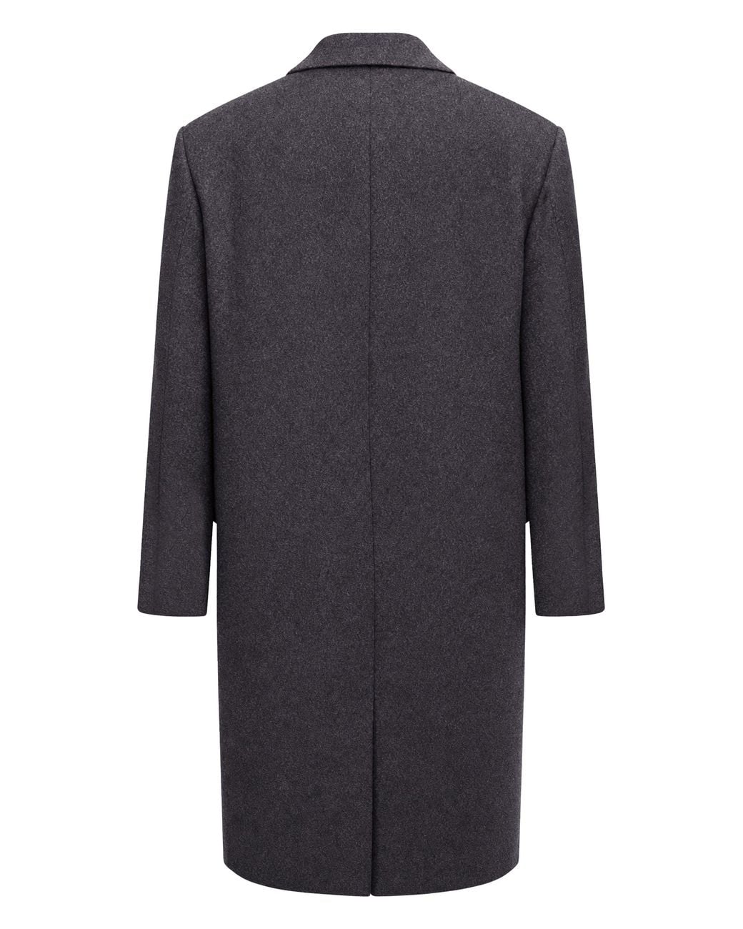 Saint Laurent Gray Long Coat for men