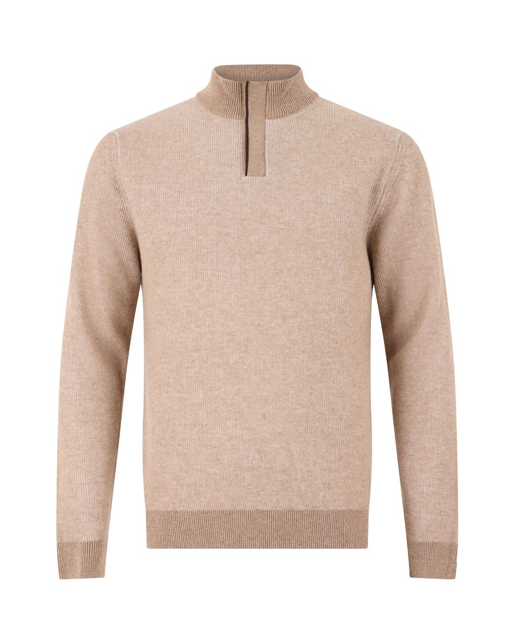 Slowear Pink Inspired Virgin Wool High-Collar Sweater for men