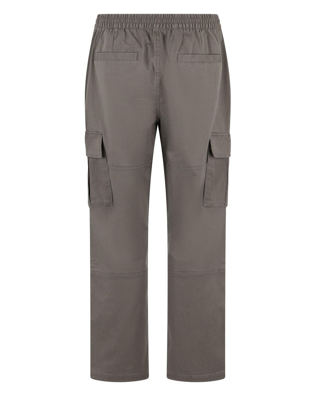 Represent Gray Cotton Cargo Pants for men