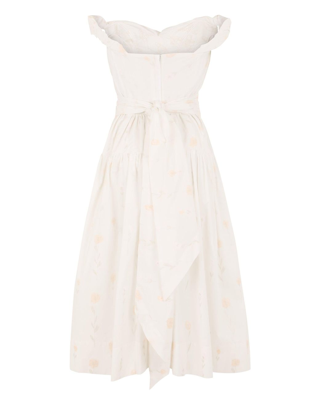 Vivienne Westwood White Sunday Floral Dress