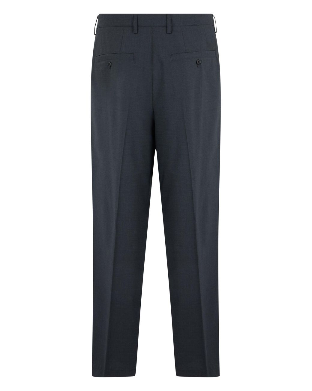 Department 5 Blue Wool Blend Trousers for men