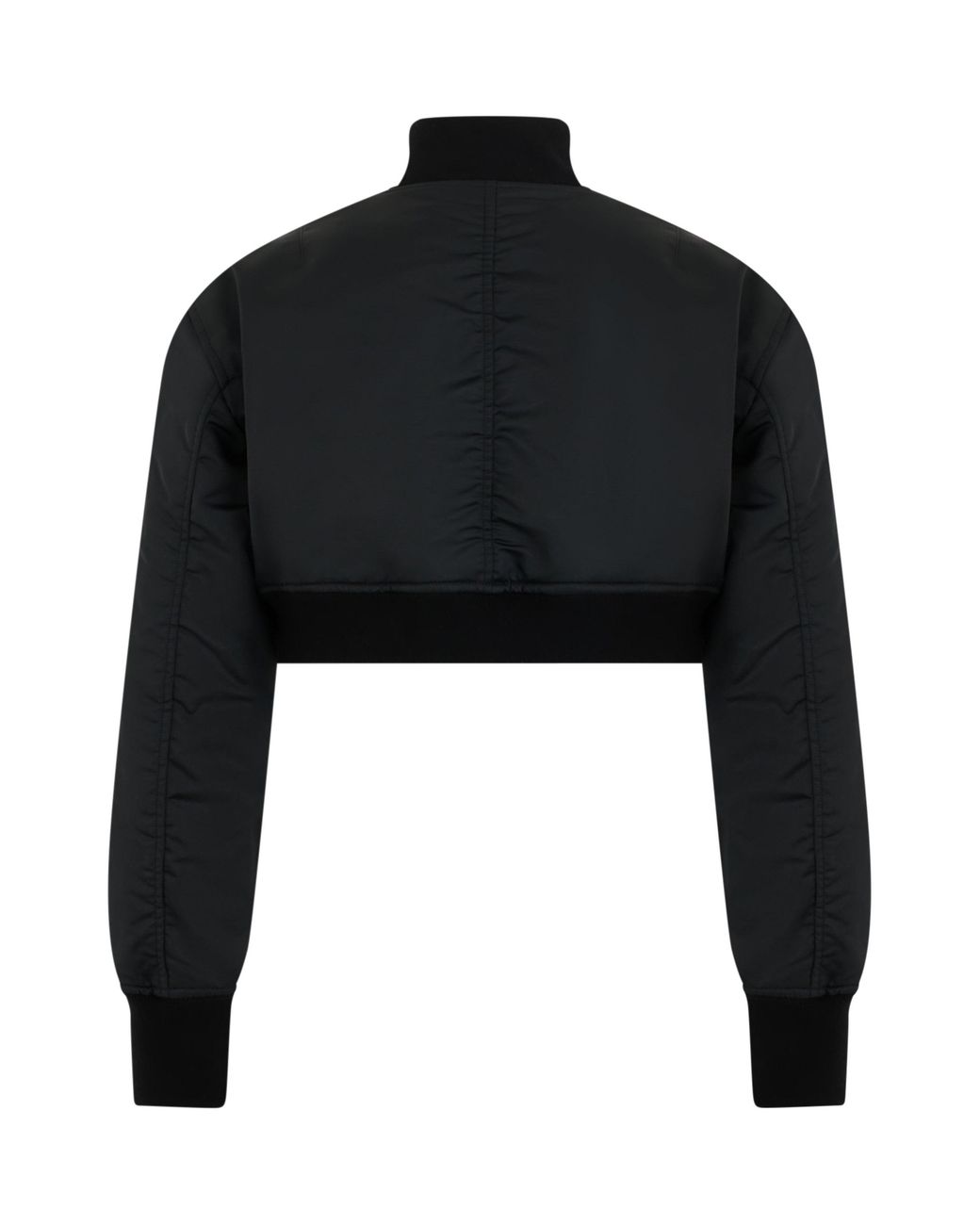 Balenciaga Black Cropped Bomber for men
