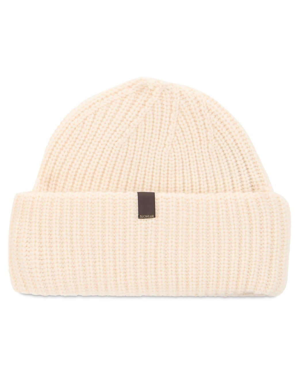 Slowear Natural Hat With Distinctive Front Detail for men