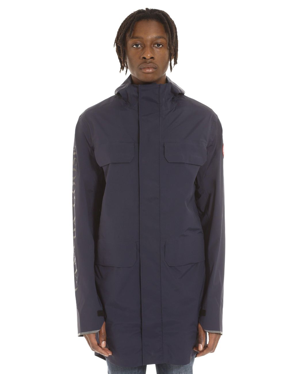 Canada Goose Synthetic Seawolf Techno Fabric Raincoat in Blue for Men