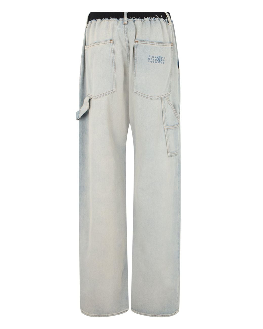 MM6 by Maison Margiela Gray Straight Jeans