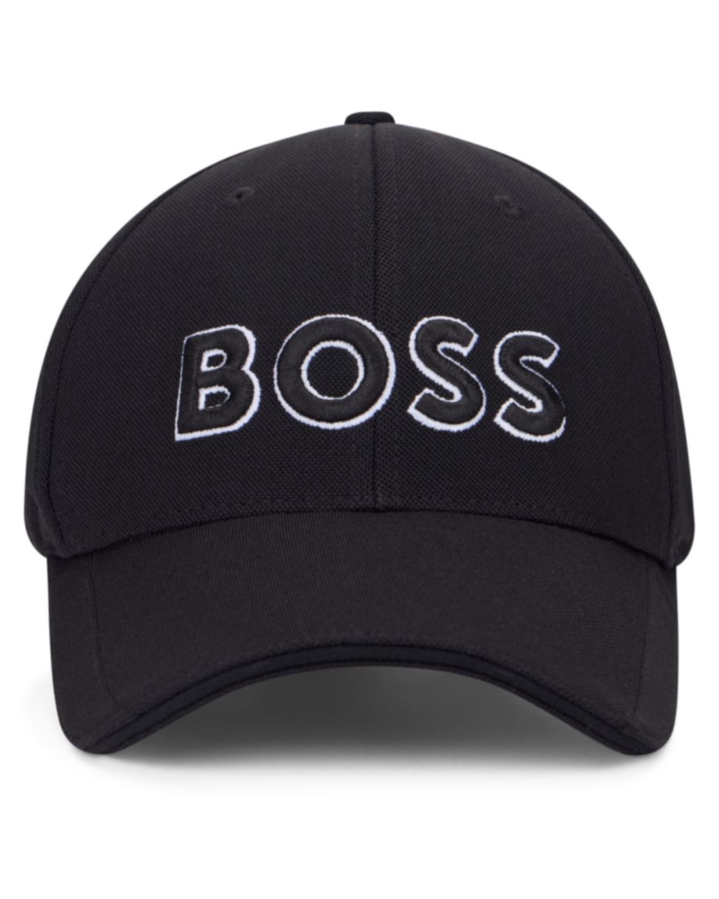 BOSS Cap With Embroidered Logo in Black for Men | Lyst