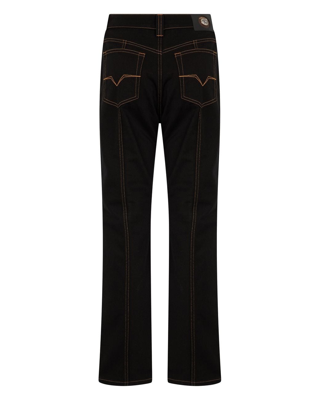 Versace Black High-Waisted Jeans